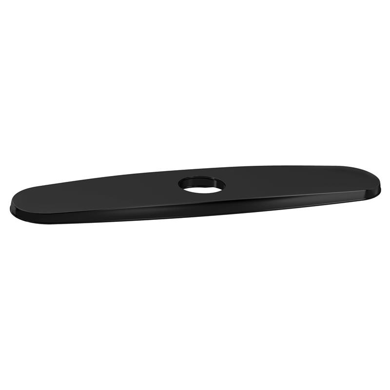 Barton Kitchen Faucet Deck Plate in Matte Black