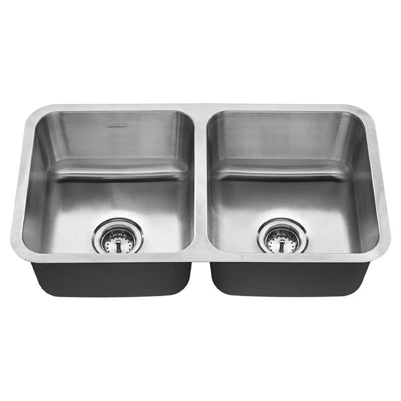 Reliant 32x18" Stainless Steel Undermount Double Bowl Kitchen Sink