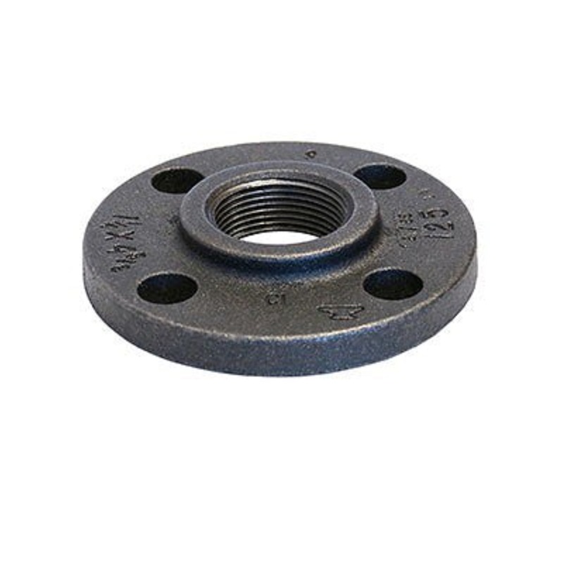 FLANGE 1X4-1/4 GALVANIZED CAST IRON 125# FIGURE 1011 THREADED FACED & DRILLED FLAT FACE