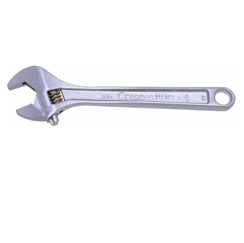 WRENCH 10 ADJ CHROME AC110V CARDED