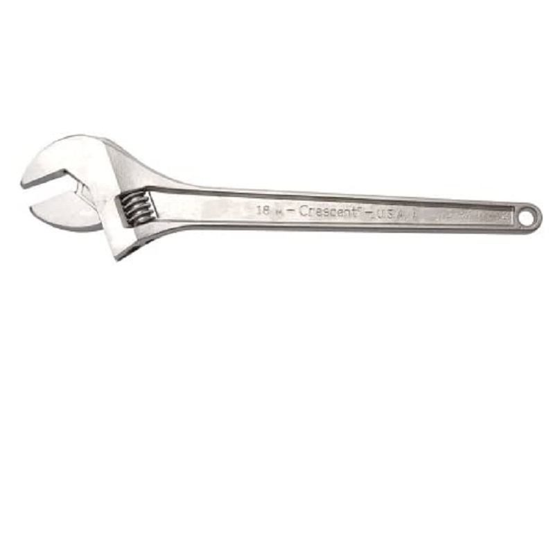 WRENCH 18 ADJ CHROME AC118 TAPER HANDLE