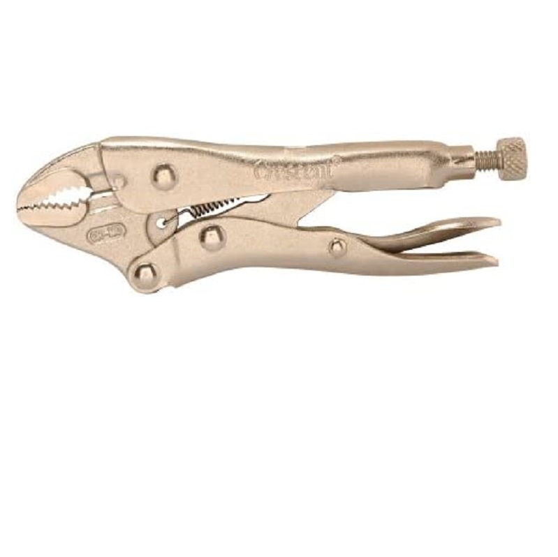 Pliers 5" Curved Jaw Locking with Wire Cutter 