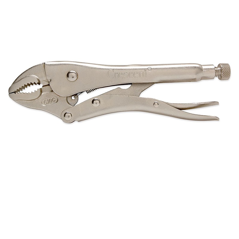 PLIERS 7 C7CV CURVED JAW LOCKING W/WIRE CUTTER CARDED