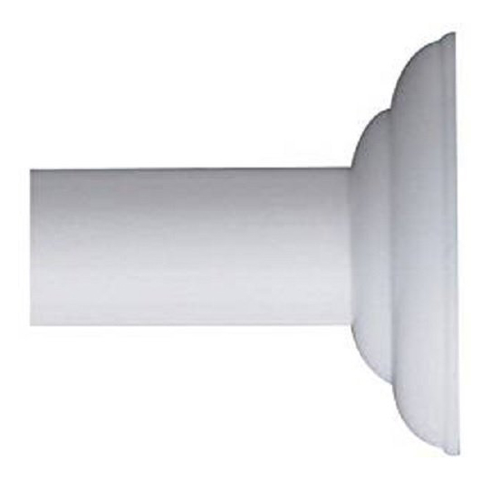 Zenna Home Builder 41-72" Shower Curtain Rod in White