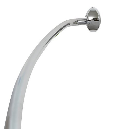 Zenna Home Aluminum Double Shower Hooks in Chrome 12 pk