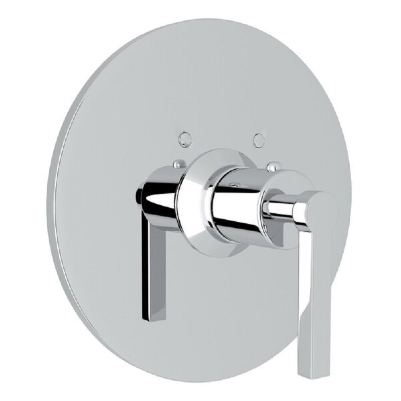 Lombardia Thermostatic Trim Plate In Pol Chrome