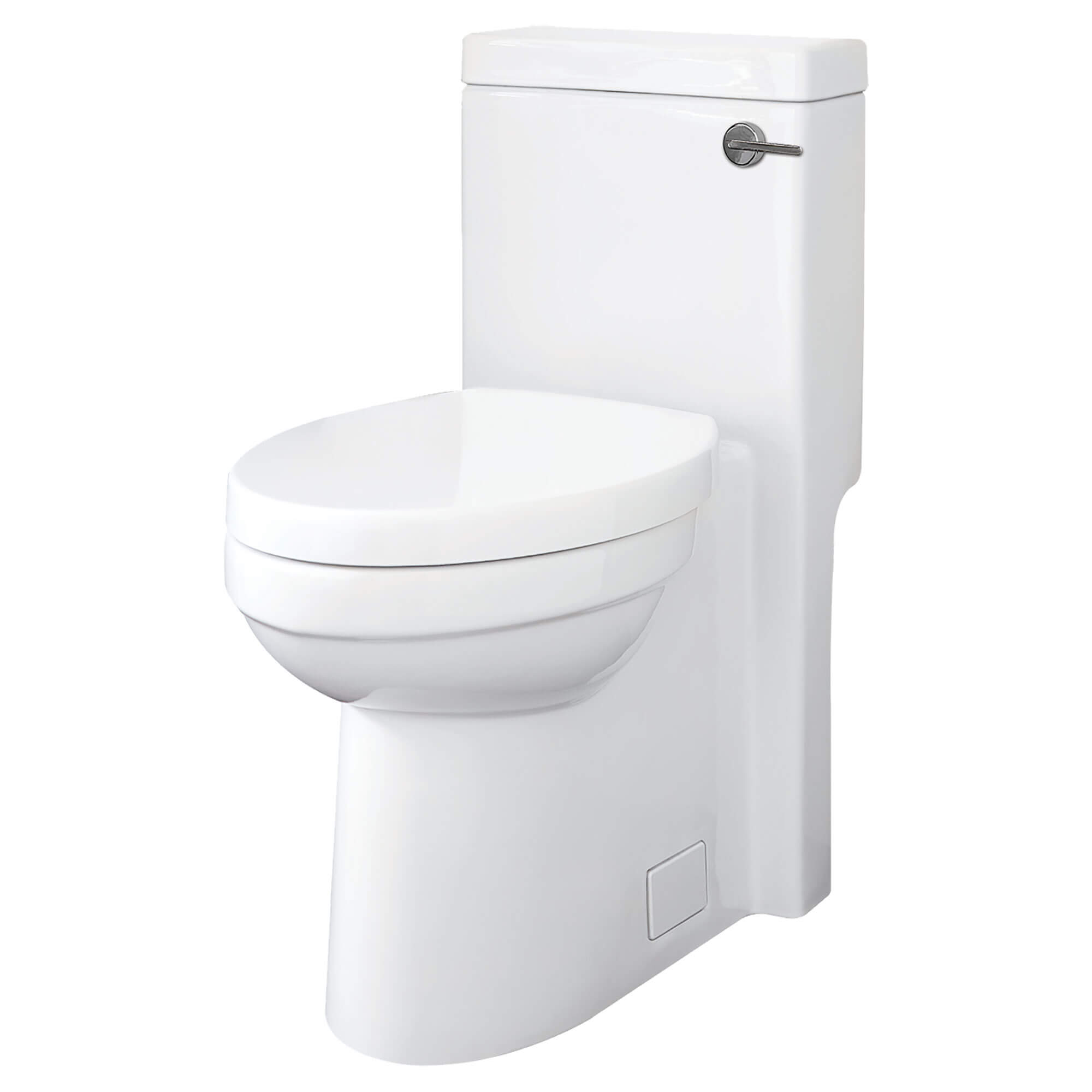 Cossu Elongated 1 pc Toilet w/Right Lever in Canvas White