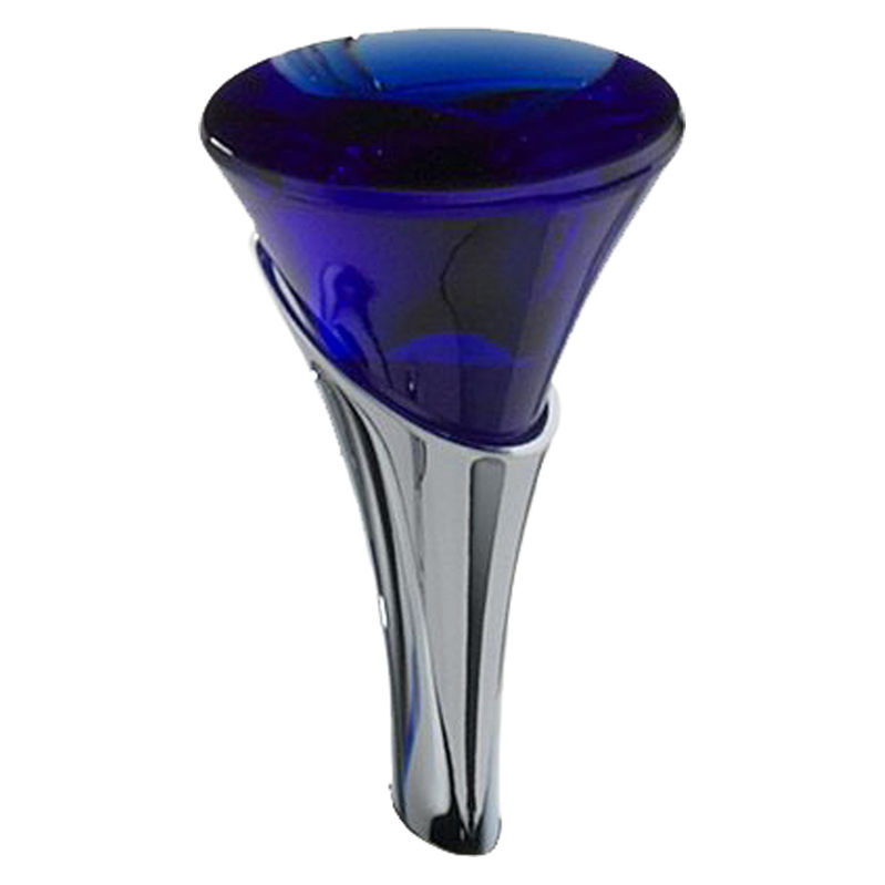 Brizo RSVP Final in Chrome w/Blue Crystal Top