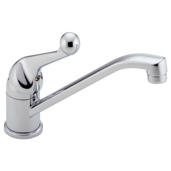 Classic Single Hole Kitchen Faucet in Chrome