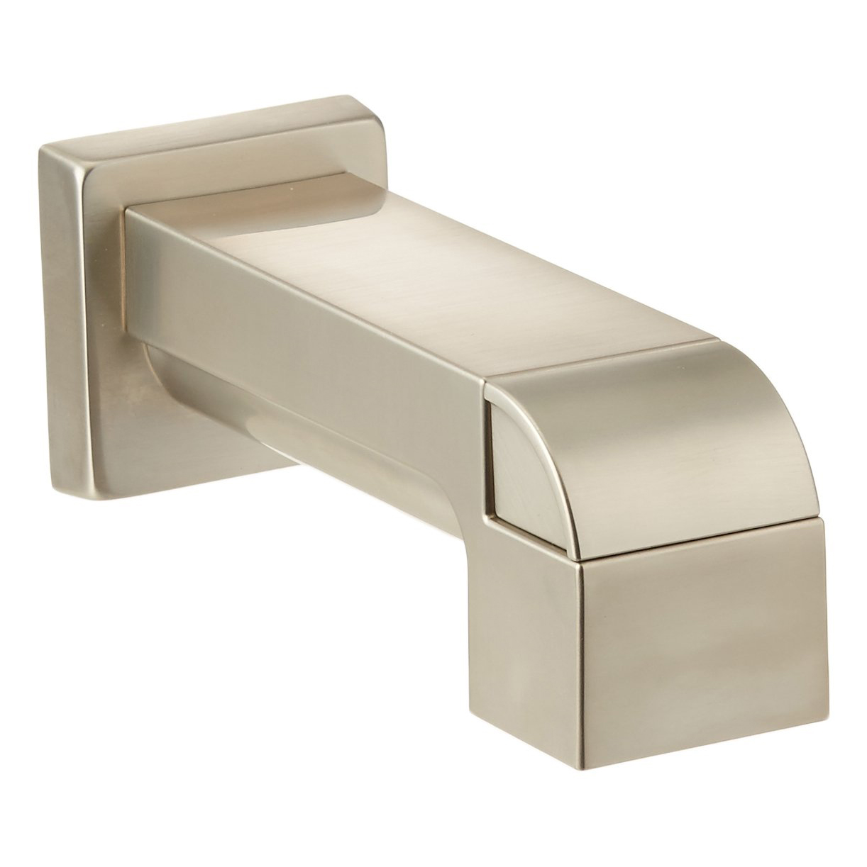 Ara Pull-Up Diverter Tub Spout in Stainless