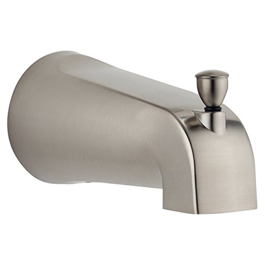 Windeme Pull-Up Diverter Tub Spout in Stainless