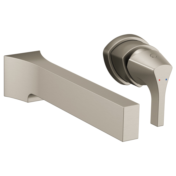 Zura Wall Mount Lav Faucet Trim In Stainless 