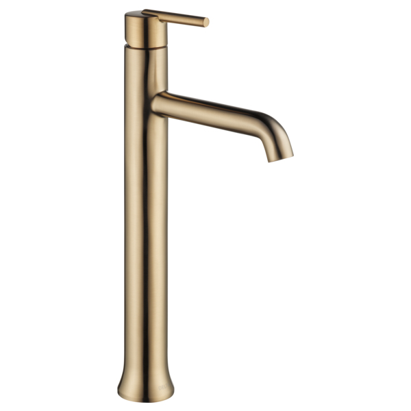 Trinsic Vessel Lav Faucet Single-Handle In Champagne Bronze