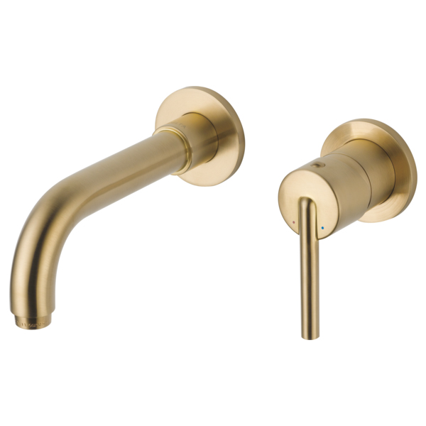 Trinsic Wall Mount Lav Faucet Trim In Champagne Bronze