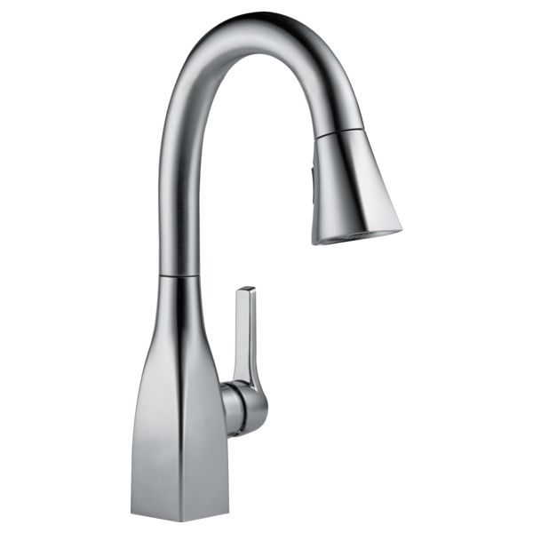 Mateo Pull-Down Bar Faucet in Arctic Stainless