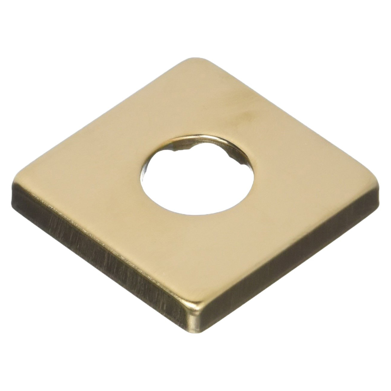 Square Shower Flange for Showerhead in Champagne Bronze