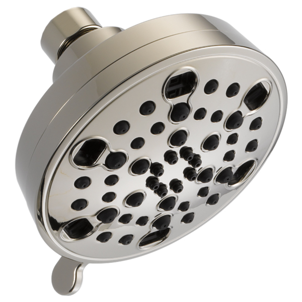 Contemporary Multi-Function Showerhead In Polished Nickel