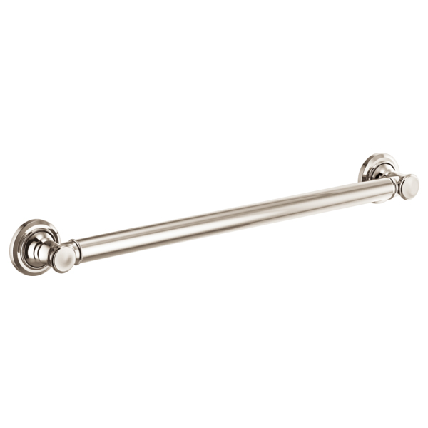 Brizo Traditional 24" Grab Bar in Polished Nickel