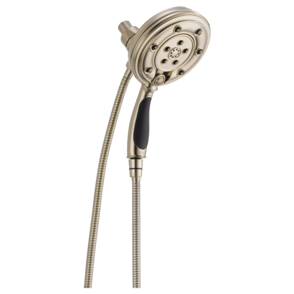 Hydrati Classic Round 4-Function 2-in1 Shower In Brushed Nickel
