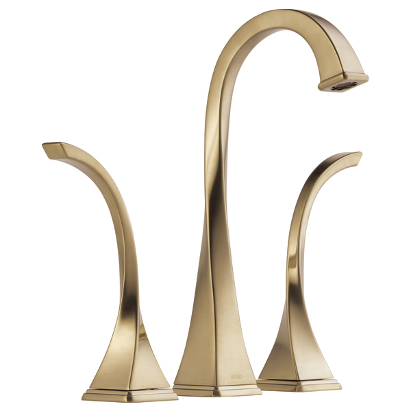 Virage Widespread Vessel Faucet in Luxe Gold