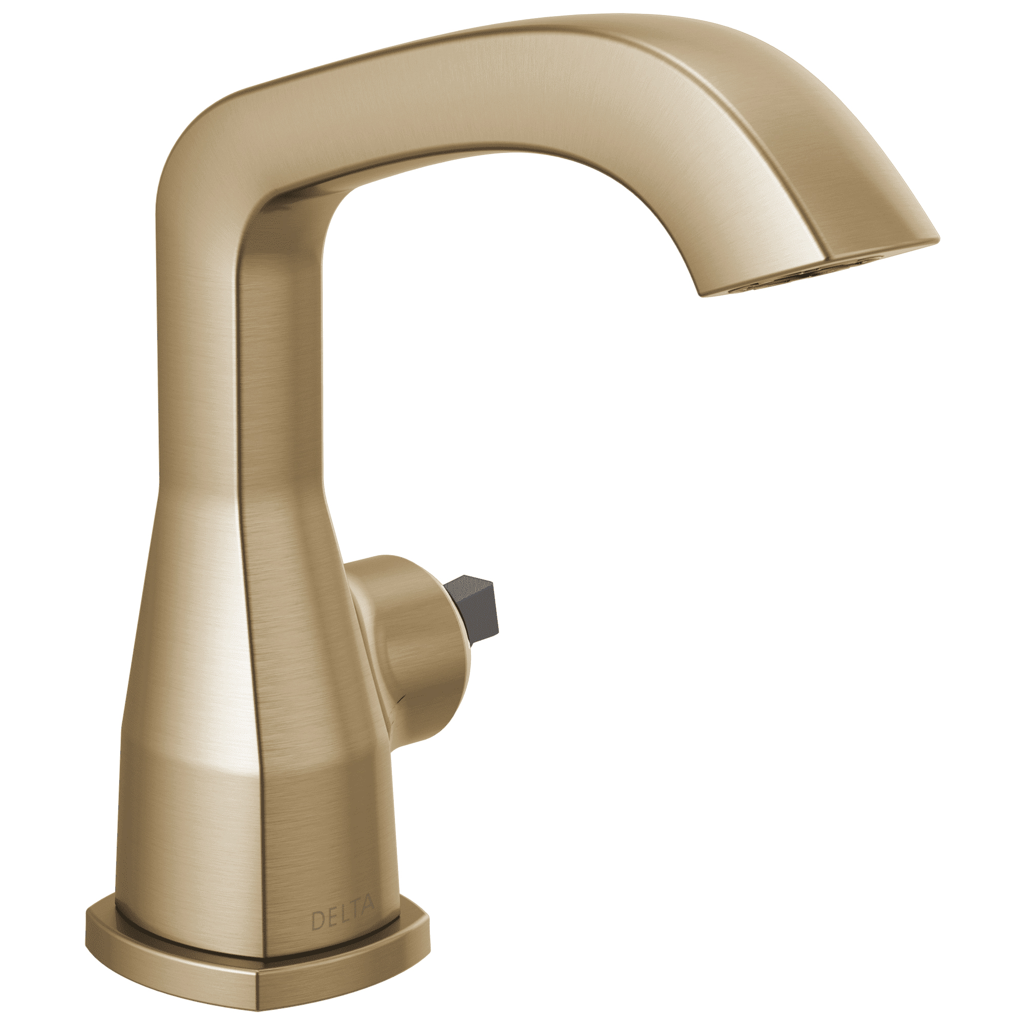 Stryke Single Hole Faucet in Champagne Bronze No Handle/Pop-Up