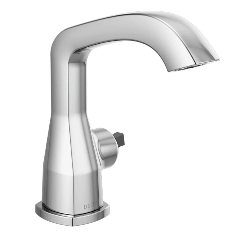Stryke Single Hole Lav Faucet in Chrome Less Handle/Pop-Up