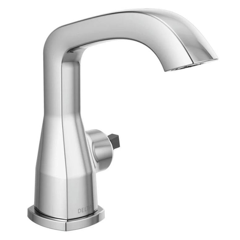 Stryke Single Hole Lav Faucet in Chrome Less Handle
