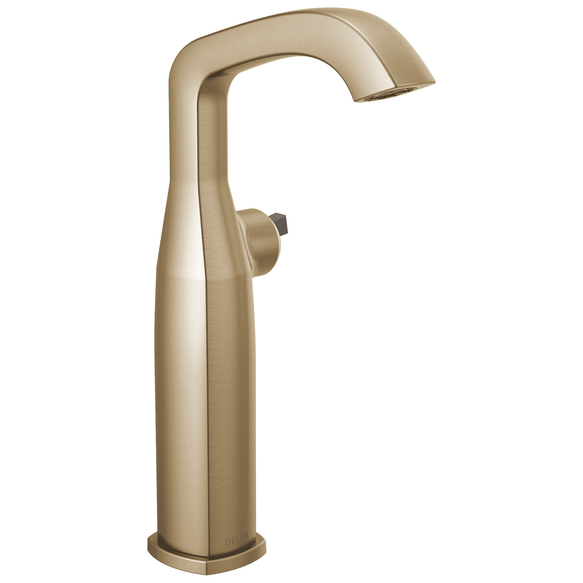 Stryke Vessel Lav Faucet in Champagne Bronze Less Handle
