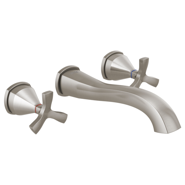 Stryke Wall Mount Lav Faucet Trim In Stainless  