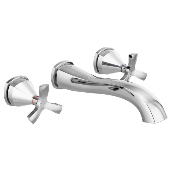 Stryke Wall Mount Lav Faucet Trim In Chrome