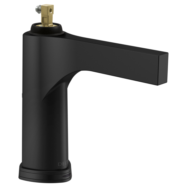 Zura Touch2O Lav Faucet in Matte Black Less Handles