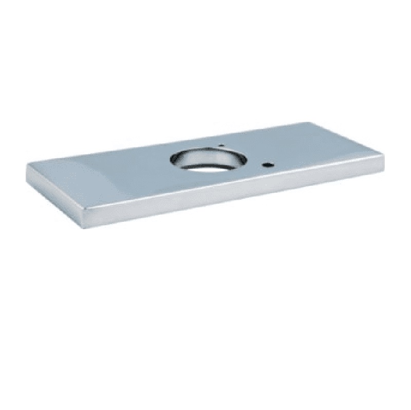 Commercial 4" Cover Plate in Chrome