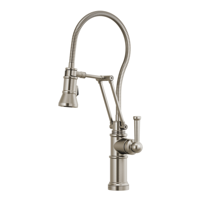 Brizo Artesso Kitchen Faucet w/Finished Hose in Stainless