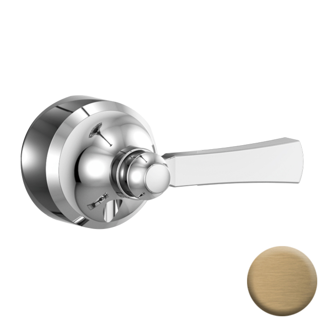 Dorval Lever Handle in Champagne Bronze 1 pc