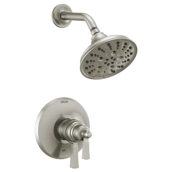 Dorval Shower Trim W/Multi-Function Showerhead In Stainless