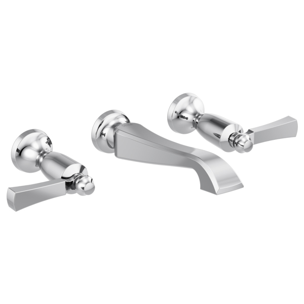 Dorval Wall Mount Lav Faucet Trim In Chrome