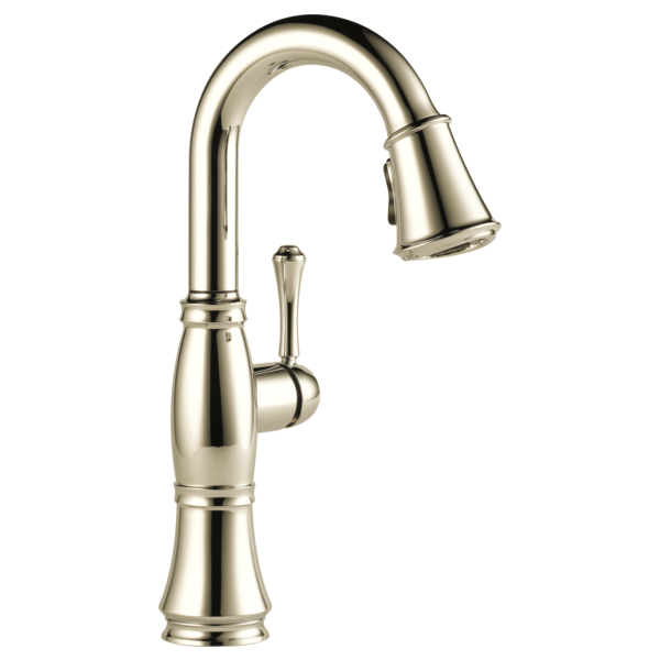 Cassidy Pull-Down Bar Faucet in Polished Nickel