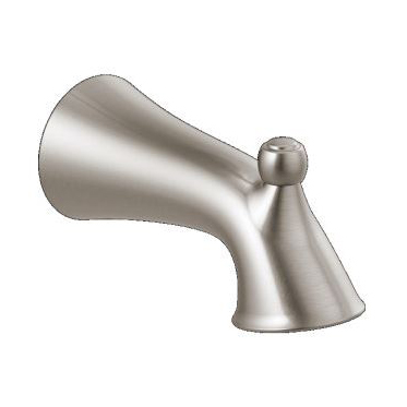 Woodhurst Pull-Up Diverter Tub Spout in Stainless