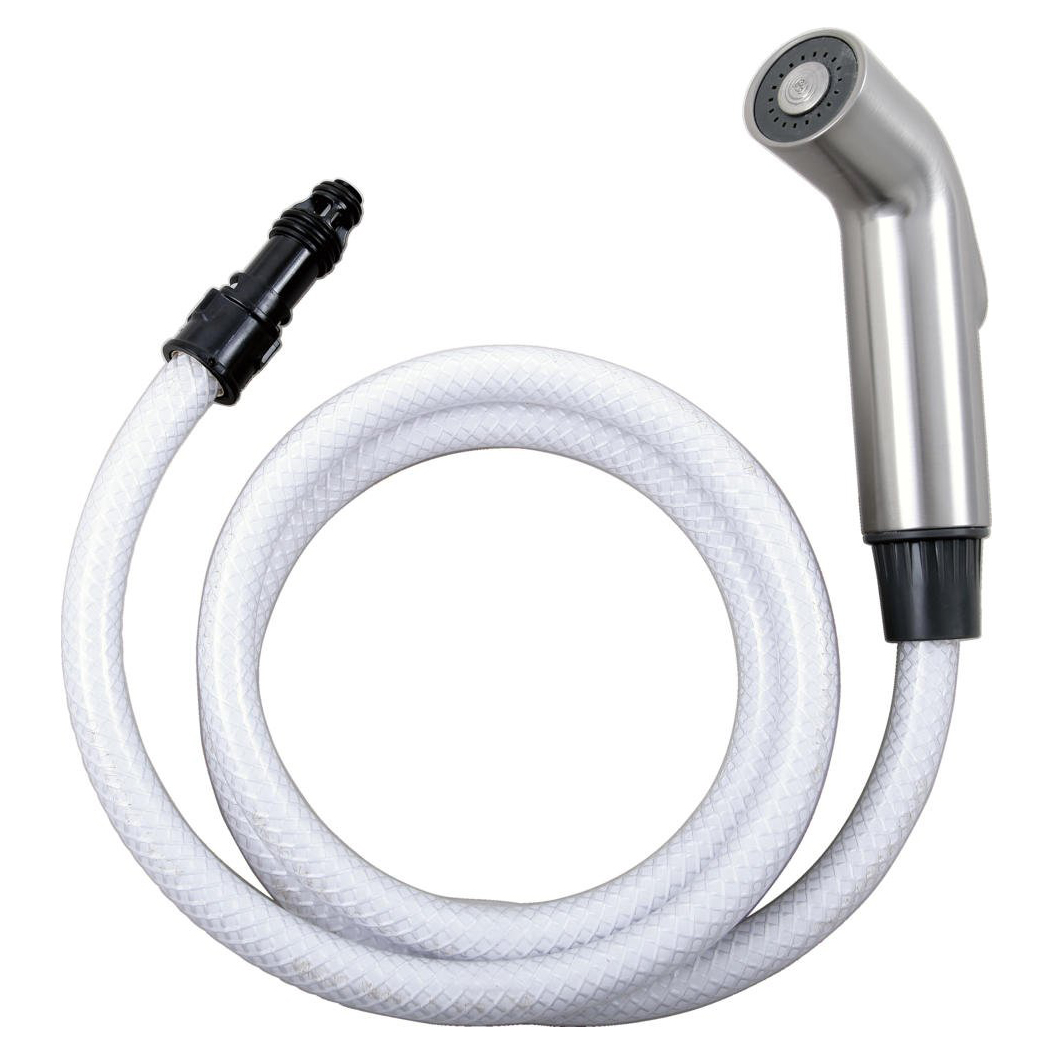Classic Side Spray & Hose Assembly in Stainless Steel