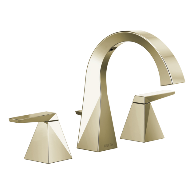 Trillian Widespread Lav Faucet W/Lever Handles In Polished Nickel