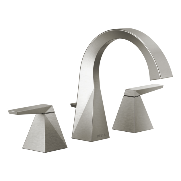 Trillian Widespread Lav Faucet W/Lever Handles In Stainless