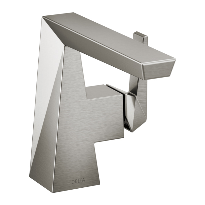 Trillian Single Hole Lav Faucet W/Lever-Handle In Lumicoat Stainless