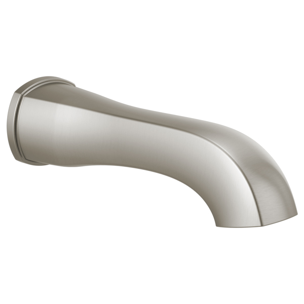Stryke Non-Diverter Tub Spout in Stainless