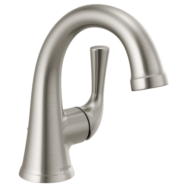 Kayra Single Hole Lav Faucet in Stainless