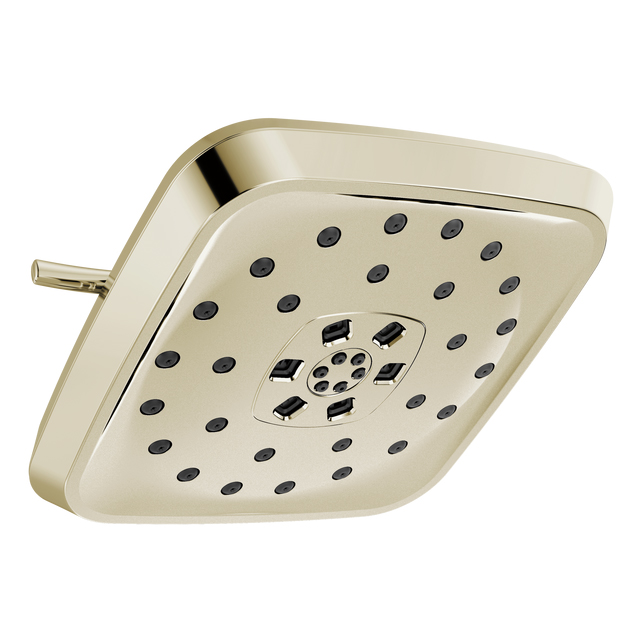 H2Okinetic 4-Setting Square Showerhead in Polished Nickel