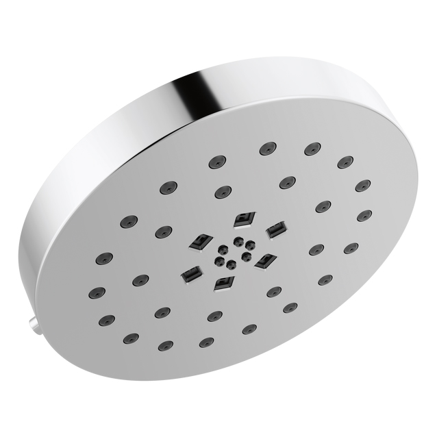 H2Okinetic 4-Setting Round Showerhead in Chrome