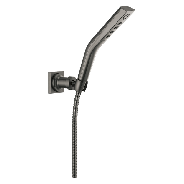 H2Okinetic 3-Setting Wall Mount Handshower in Blk Stainless