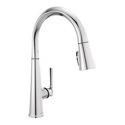 Emmeline 1-Hdl Pull-Down Kitchen Faucet in Chrome