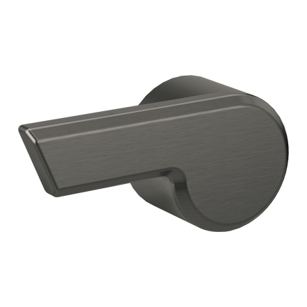 Pivotal Universal Mount Tank Lever in Black Stainless