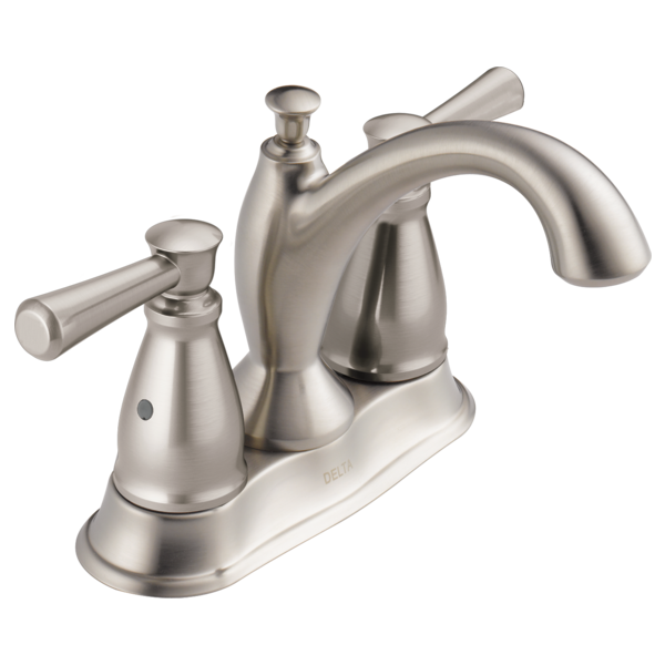 Linden Traditional Centerset Lav Faucet in Stainless